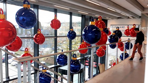 Grote kerstballen Grote kerstballen